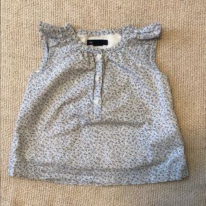 Baby Gap Flutter Sleeve Blouse